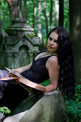 Image showing Gothic girl