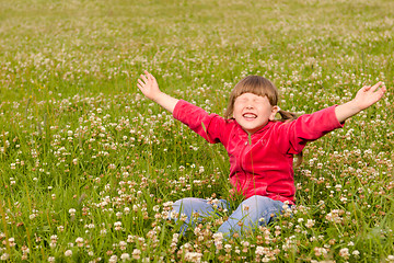 Image showing Happy girl