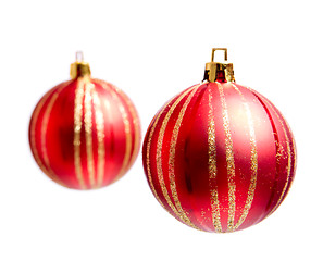 Image showing Christmas balls