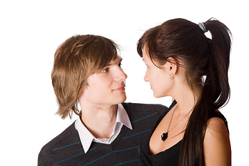 Image showing teenage couple