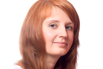 Image showing Redhead woman