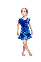 Image showing Dancing little girl