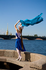 Image showing Dancing in the wind