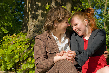 Image showing Young women