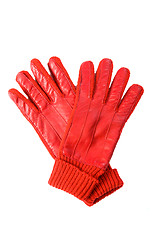 Image showing Red gloves