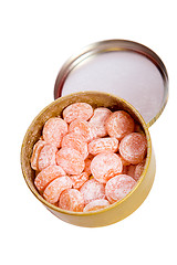 Image showing Orange candies