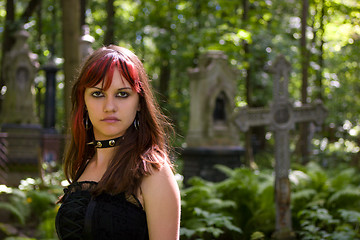 Image showing Gothic girl