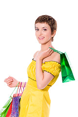 Image showing Woman shopping