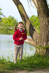 Image showing Laughing girl