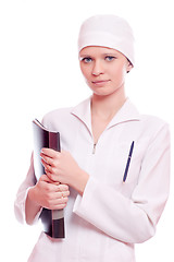 Image showing Beautiful young nurse