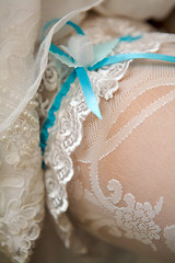 Image showing Wedding garter