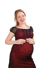Image showing Beautiful Pregnant woman