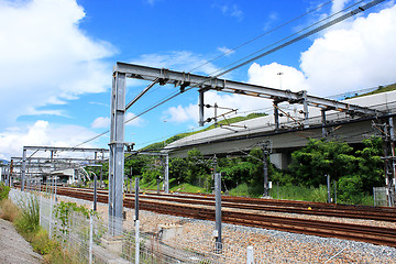 Image showing train track