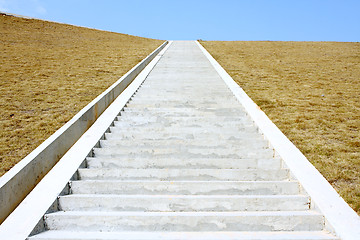 Image showing Stairs in the park