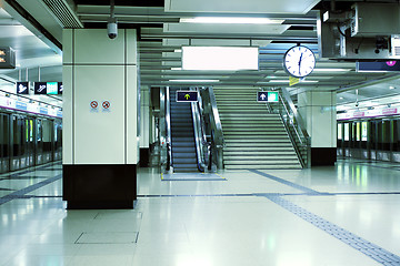 Image showing Hongkong underground