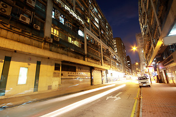 Image showing traffic at night 