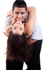 Image showing couple in love dancing