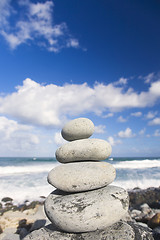 Image showing Zen Pebbles