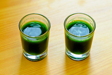 Image showing Green shots