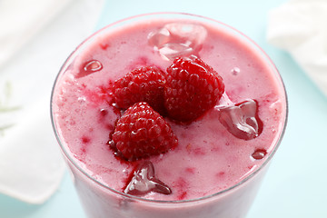 Image showing Raspberry Smoothie