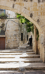 Image showing The streets of Old Jaffa 
