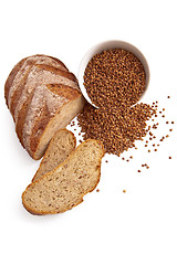 Image showing Bread with buckwheat