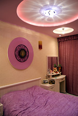 Image showing pink bedroom 