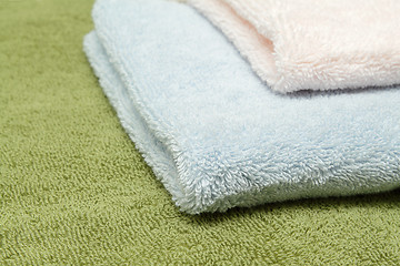 Image showing Three towels