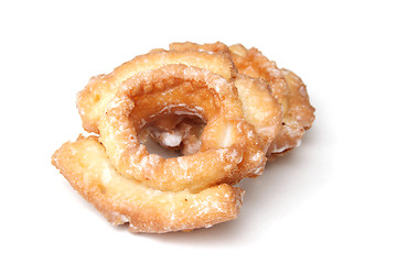 Image showing Two donuts isolated