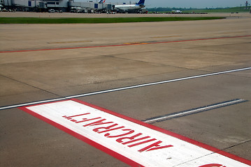 Image showing Airport Runway Tarmac