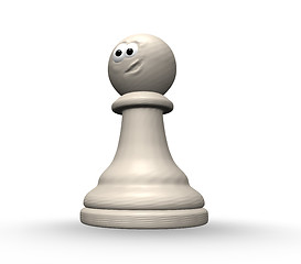 Image showing funny chess pawn