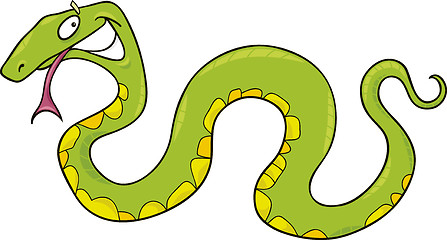 Image showing green snake