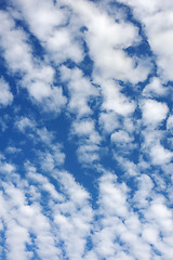 Image showing Cloudscape  - only sky and clouds