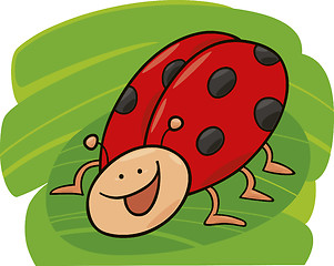 Image showing funny ladybug