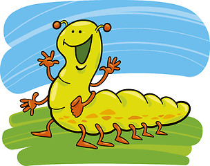 Image showing funny caterpillar