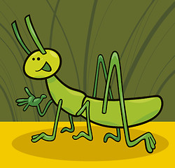 Image showing funny grasshopper