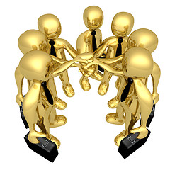 Image showing Teamwork