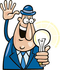 Image showing Man with idea