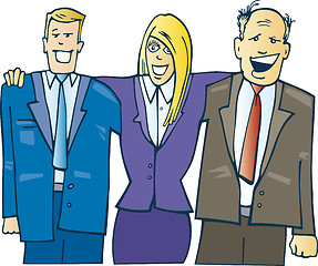 Image showing Business team