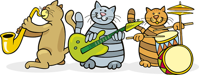 Image showing Cats band