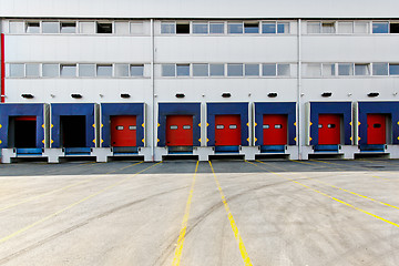 Image showing Loading dock doors