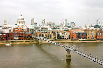Image showing Millennium bridge