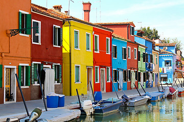 Image showing Parked boats