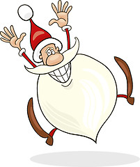 Image showing happy Santa claus