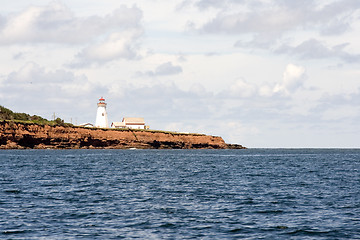 Image showing Lighthouse on the Atlantic