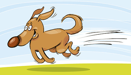 Image showing Running Dog