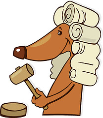 Image showing Dog judge