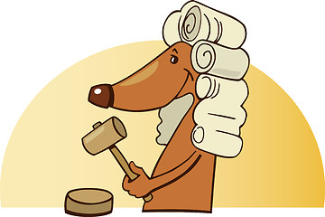 Image showing Dog judge