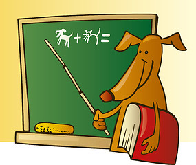 Image showing Dog teacher