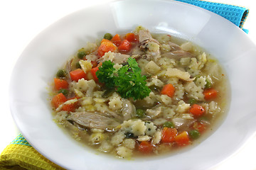 Image showing chicken soup